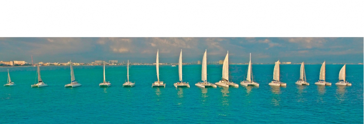 catamaran caribbean sailing cancun