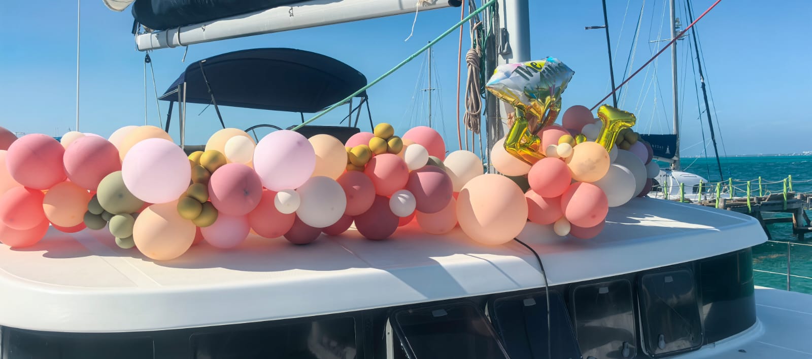 Caribbean sea catamaran