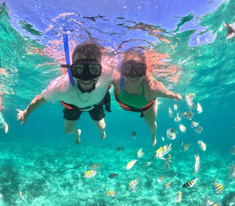 Catamaran tour to Isla Mujeres